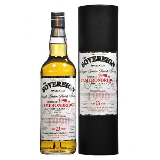 CAMERONBRIDGE 23 YEAR OLD 1990–2013 HUNTER LAING THE SOVEREIGN