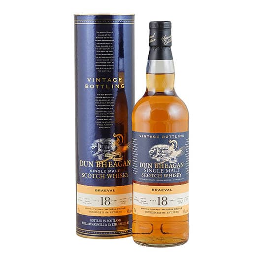 Виски BRAEVAL 18 YEAR OLD 1996-2015 DUN BHEAGAN