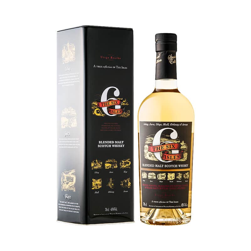 Виски 6. Six Isles виски. Сикс Айлз Вояджер виски. The Six Isles Blended Malt Scotch Whisky. The Six Isles Whisky Blended Malt Scotch Whisky.