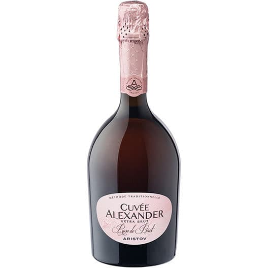 Игристое вино Aristov "Cuvee Alexander" Rose de Pinot Extra Brut