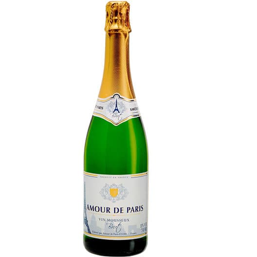 Игристое вино "Amour de Paris" Brut