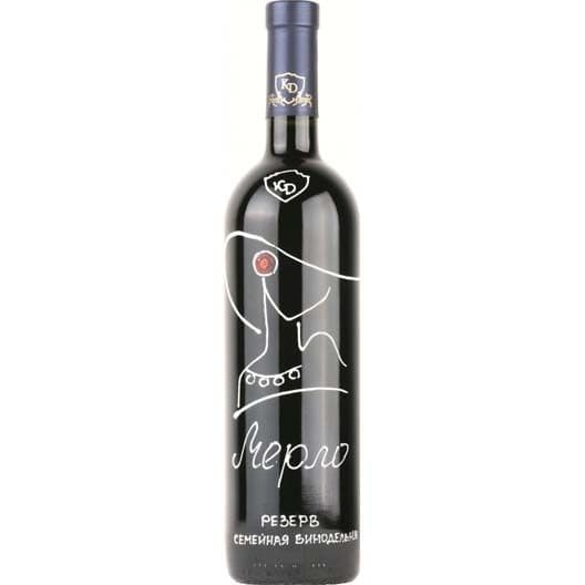 Вино "КД" Мерло 2015