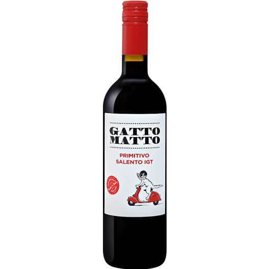 Вино Gatto Matto Primitivo Salento IGT