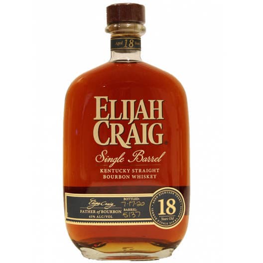Виски Elijah Craig Single Barrel 18 y.o.