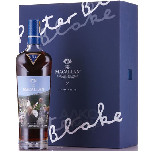 Виски Macallan "Sir Peter Blake"
