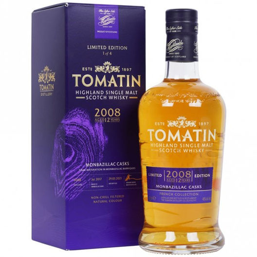 Виски Tomatin "French Collection" Monbazillac Casks 12 y.o.