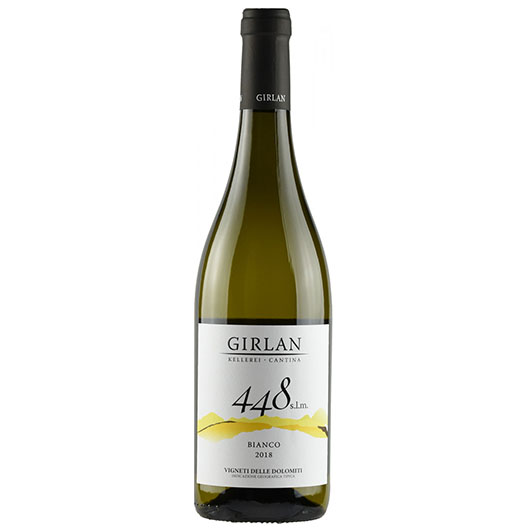 Вино Girlan, "448 s.l.m." Bianco, Vigneti delle Dolimiti IGT