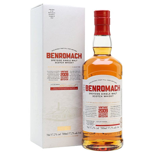 Виски "Benromach" Cask Strength (57,2%), 2009