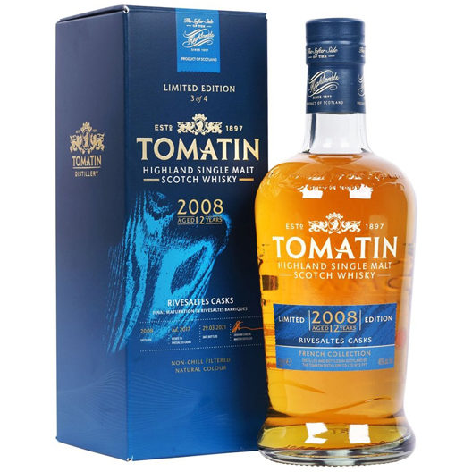 Виски Tomatin "French Collection" Rivesaltes Casks 12 y.o.