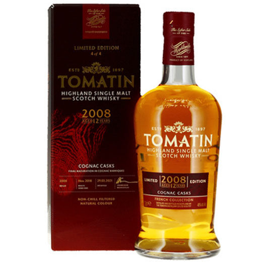Виски Tomatin "French Collection" Cognac Casks 12 Years Old