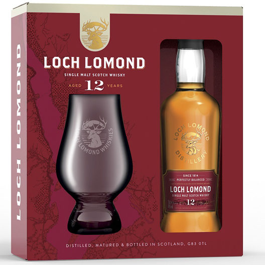 Виски "Loch Lomond" 12 Years Old + Glencairn