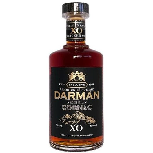 Бренди (Армянский коньяк) "Darman" XO, 0.5 л