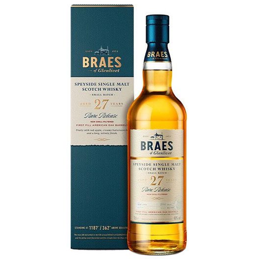 Виски "Braes of Glenlivet" 27 Years Old