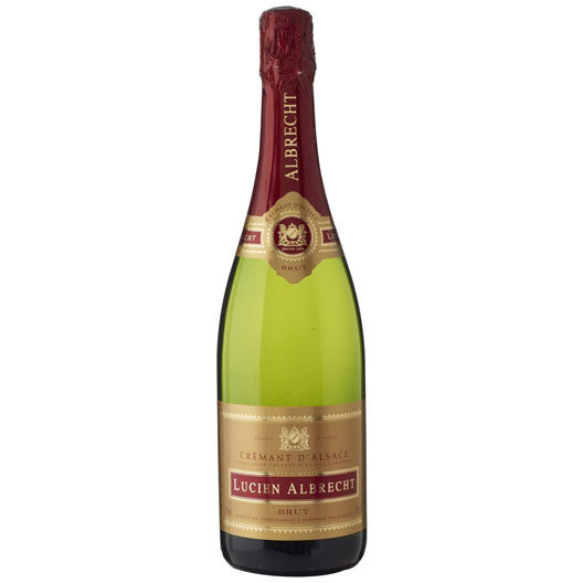 Игристое вино Lucien Albrecht, Brut, Cremant d'Alsace AOC, 1.5 л