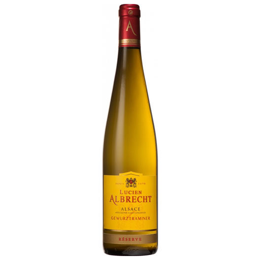 Вино Lucien Albrecht, Gewurztraminer Reserve, Alsace AOC