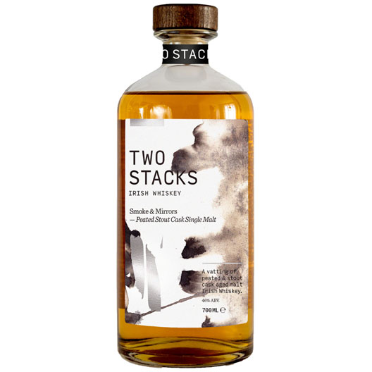 Виски "Two Stacks" Smoke & Mirrors - Peated Stout Cask Single Malt