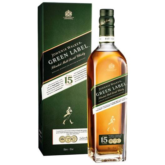 Виски Johnnie Walker "Green Label" 15 years old