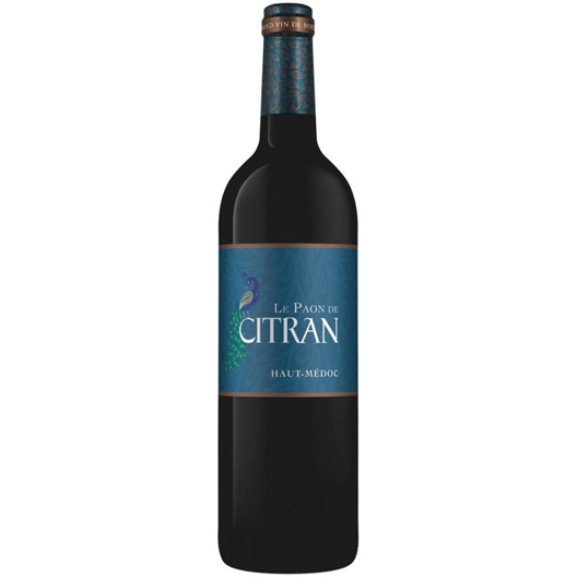 Вино Le Paon de Citran Haut-Medoc AOC 2015