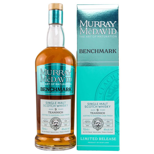 Виски Murray McDavid, "Benchmark" Teaninich 9 Years Old