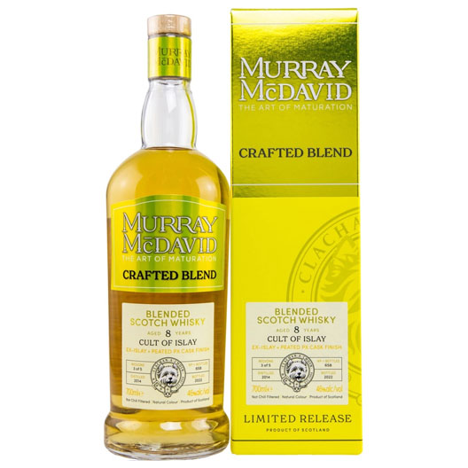 Виски Murray McDavid, "Crafted Blend" Cult of Islay 8 Years Old