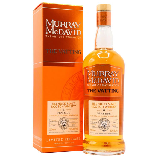 Виски Murray McDavid, "The Vatting" Blended Malt Peatside 6 Years Old