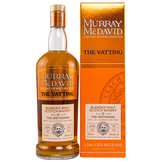 Виски Murray McDavid, "The Vatting" Blended Malt The Speysiders 11 Years Old