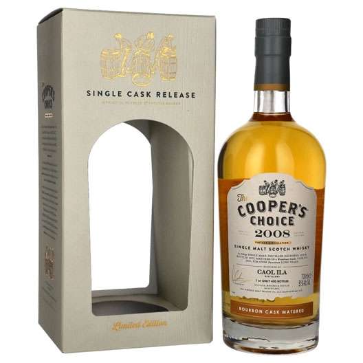 Виски "The Cooper's Choice" Coal Ila Single Malt Bourbon Cask Matured, 2008