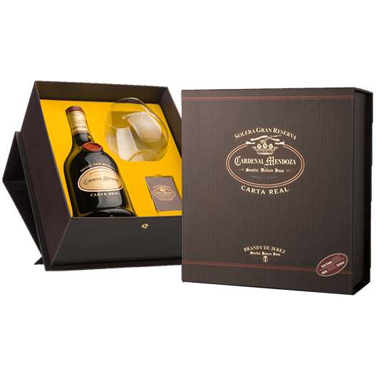 Бренди де херес Sanchez Romate Cardenal Mendoza "Carta Real" Solera Gran Reserva