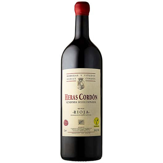 Вино Heras Cordon Vendimia Seleccionada Crianza, 3 л