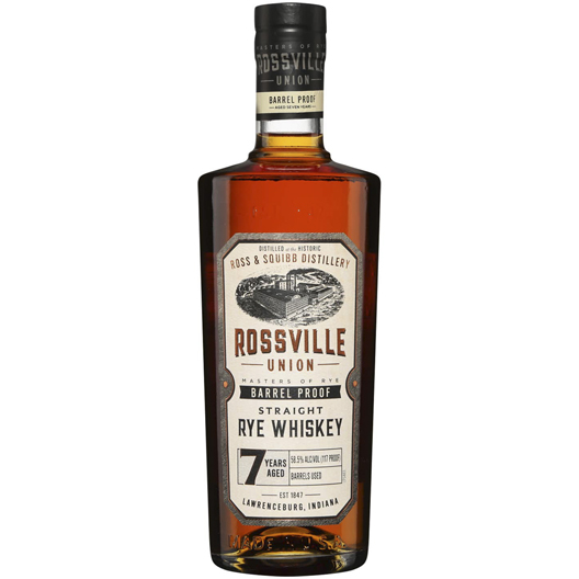 Виски Rossville Union Barrel Proof Straight Rye 7 Year Old